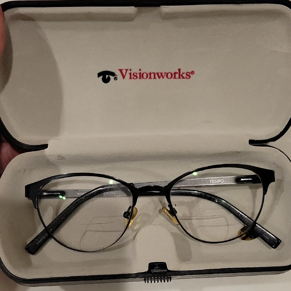 Tempo Black Glasses